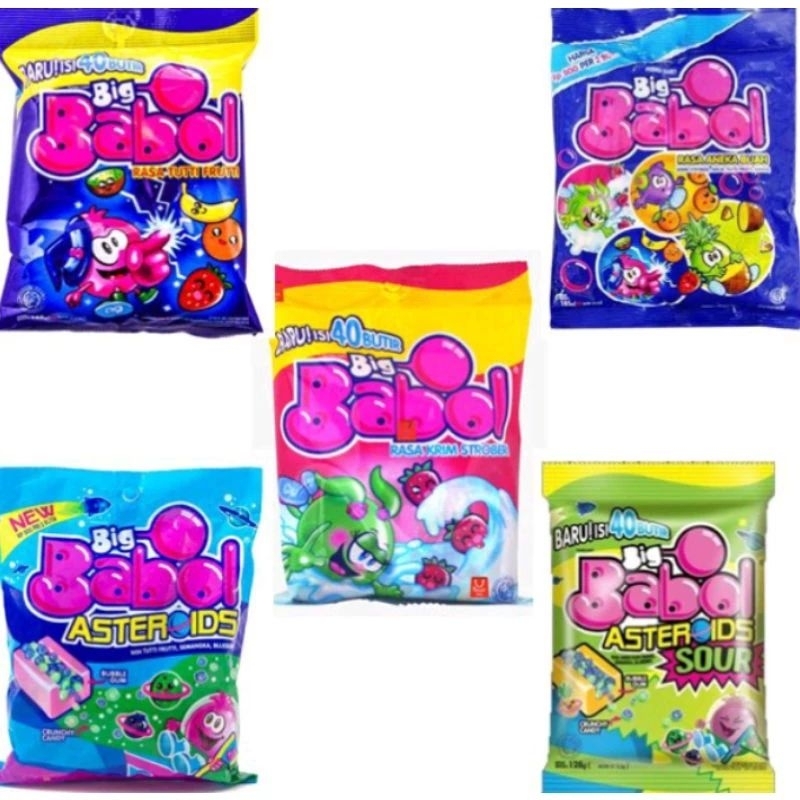 

BIG BABOL PERMEN KARET 128g RANDOM VARIAN