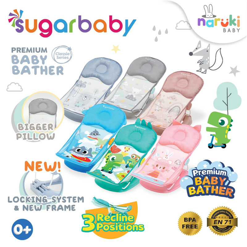 Sugar Baby Baby Bather Tempat Mandi Bayi Kursi Mandi Bayi