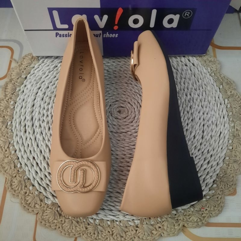 sepatu wedges laviola