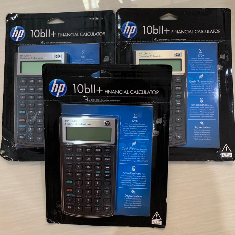 

HP 10bll+ Financial Calculator (Kalkulator Finansial)