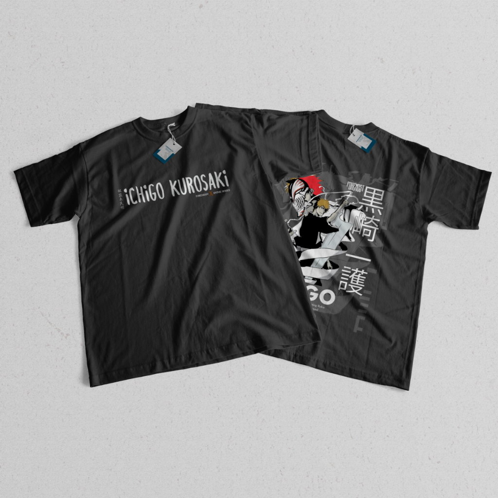 Foremost - Tshirt Kaos unisex Ichigo Kurosaki