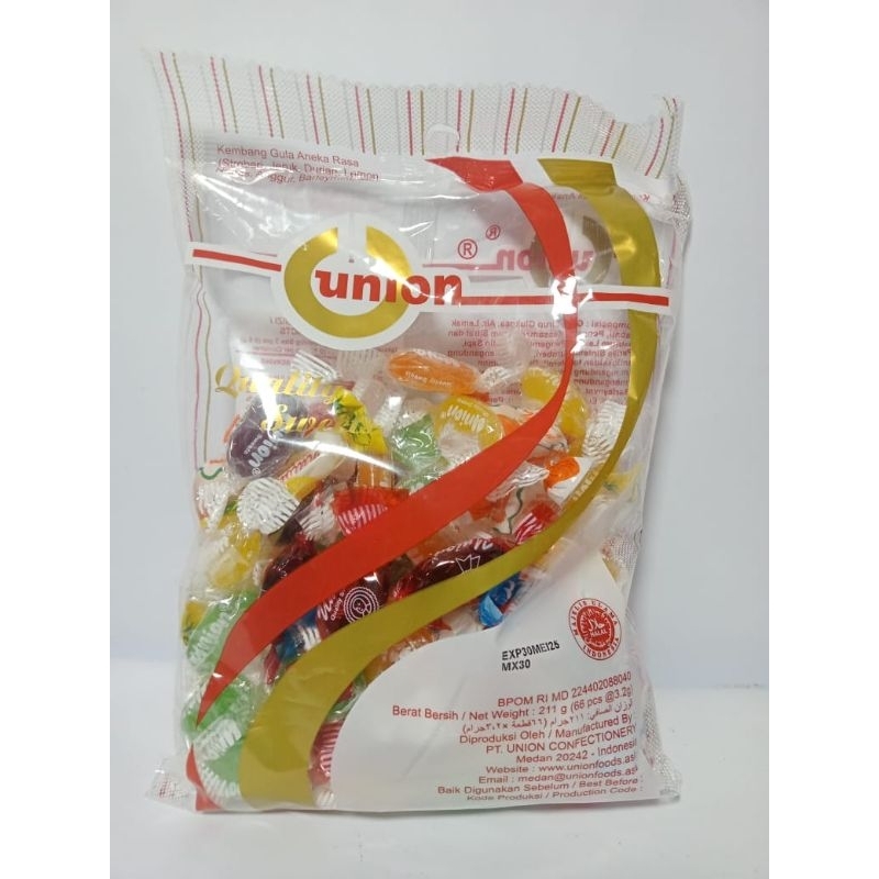 

Permen Union Varian Rasa 1Bungkus isi 66Pcs