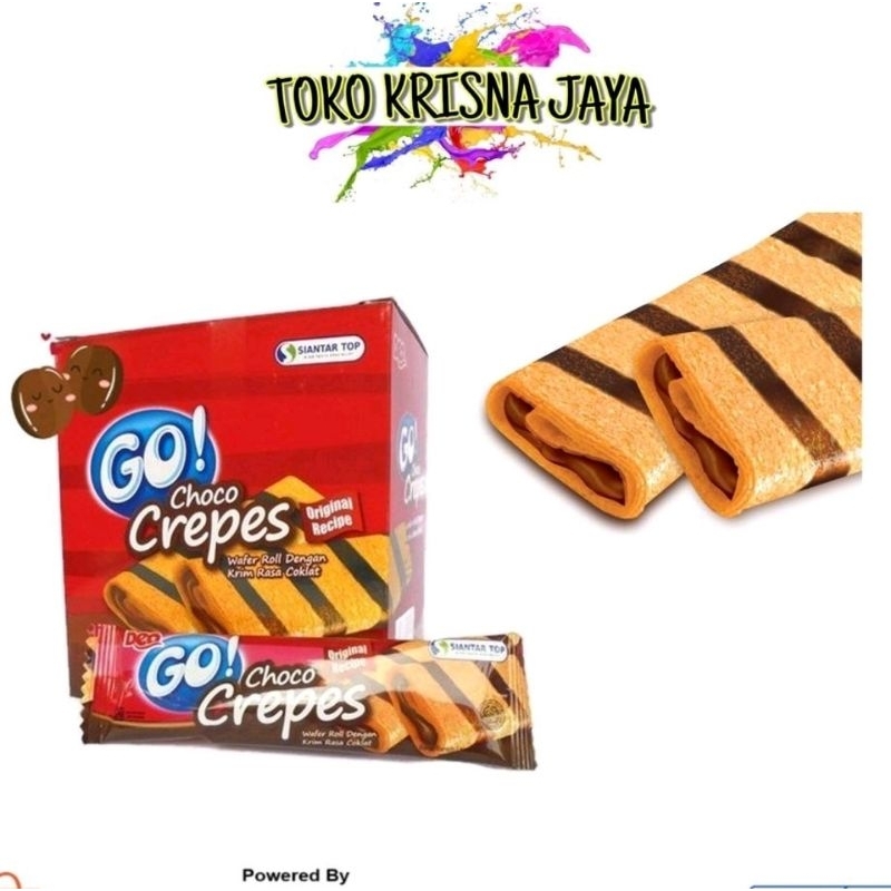 

SIANTAR TOP DEO GO! CHOCO CREPES NETTO 9 GR X 24 PCS