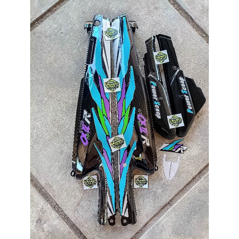 COVER BODY BELAKANG YAMAHA ALFA BODY BODI BELAKANG ALFA PLUS BOX AKI ALFA