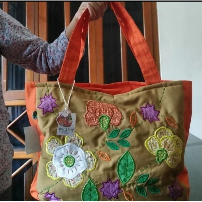 Tas Wanita Tas Etnik Tas Maika Maika Etnik Tote Bag Hand Bag Tas Tote