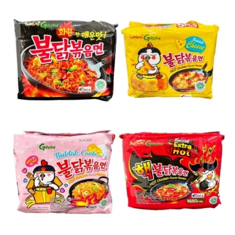 Samyang Noodles (mie instan halal asal korea)