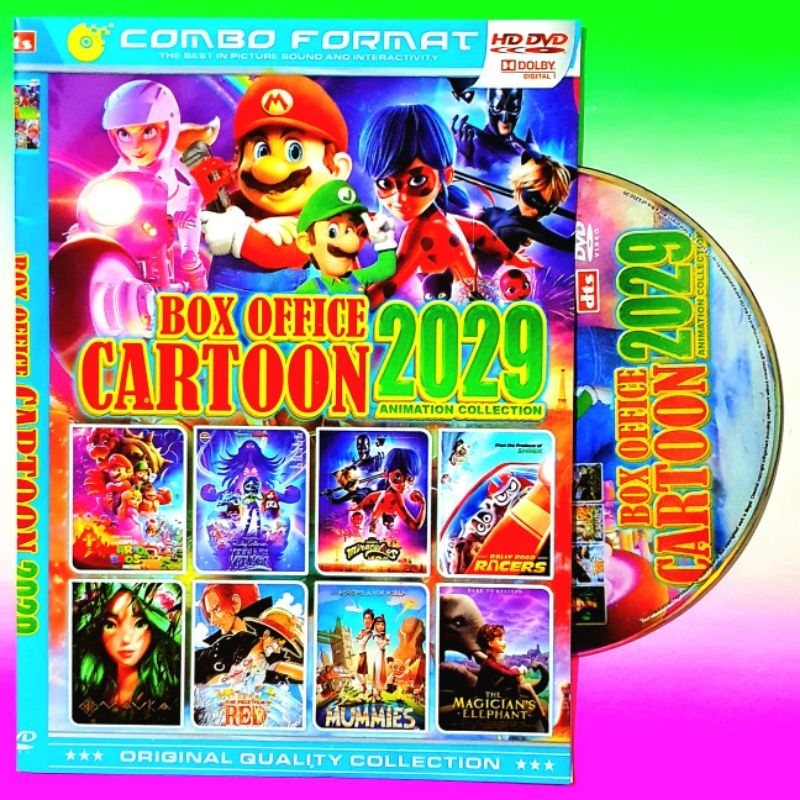 Kaset Film Koleksi Box-office Cartoon Anak Terbaru
