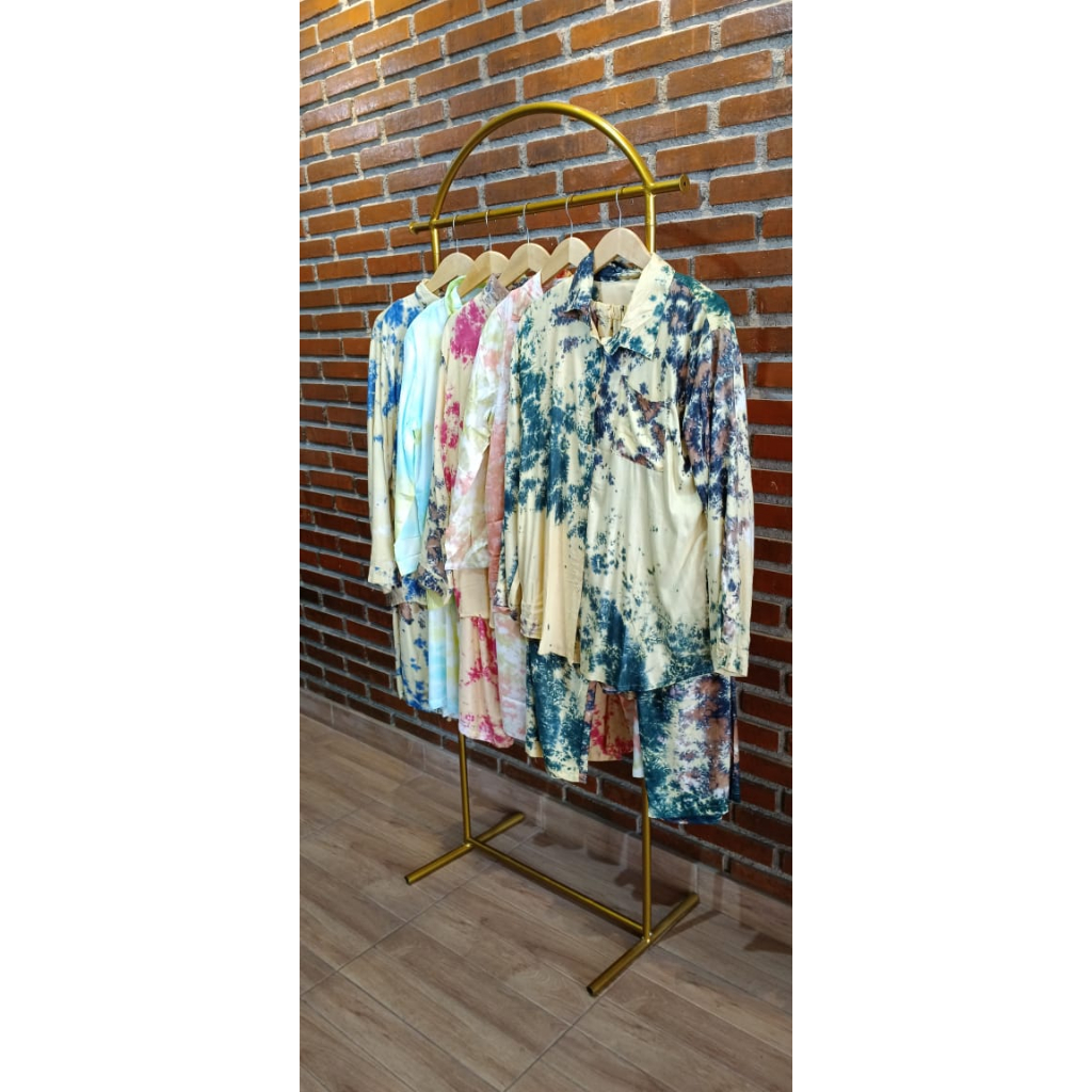 Setelan Piyama Rayon Lengan Panjang / Piyama Rayon Polos / Piyama Rayon Tiedye / Piyama Rayon Batik