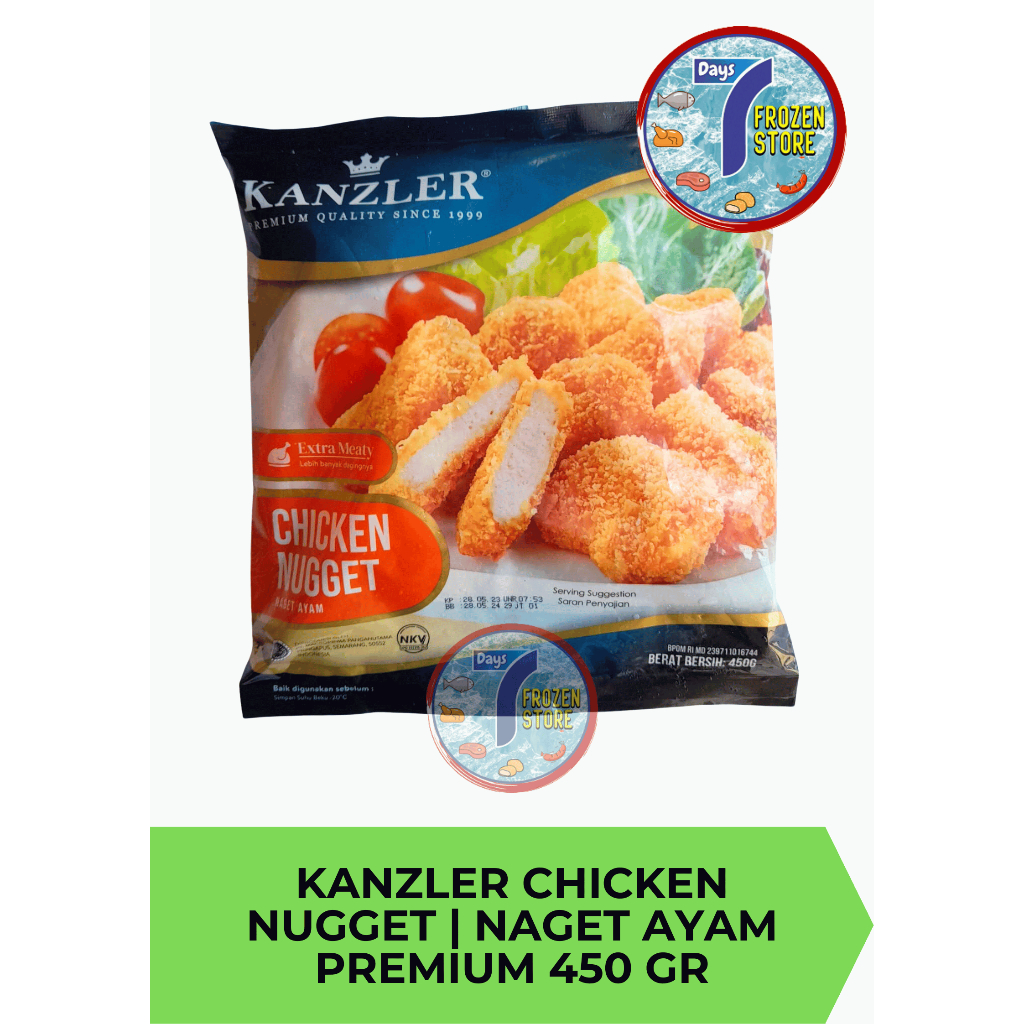 

Kanzler Chicken Nugget | Naget Ayam Premium 450 gram