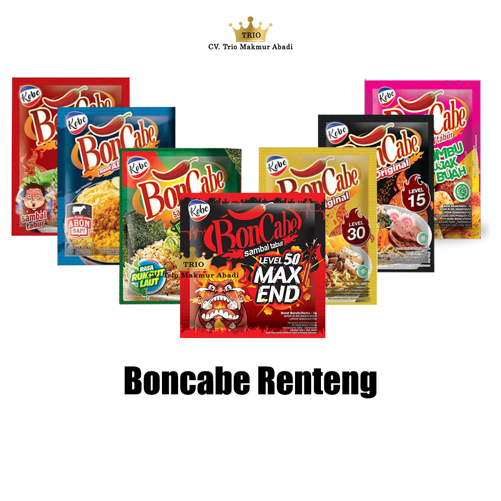 

Boncabe Renteng isi 12 sachet