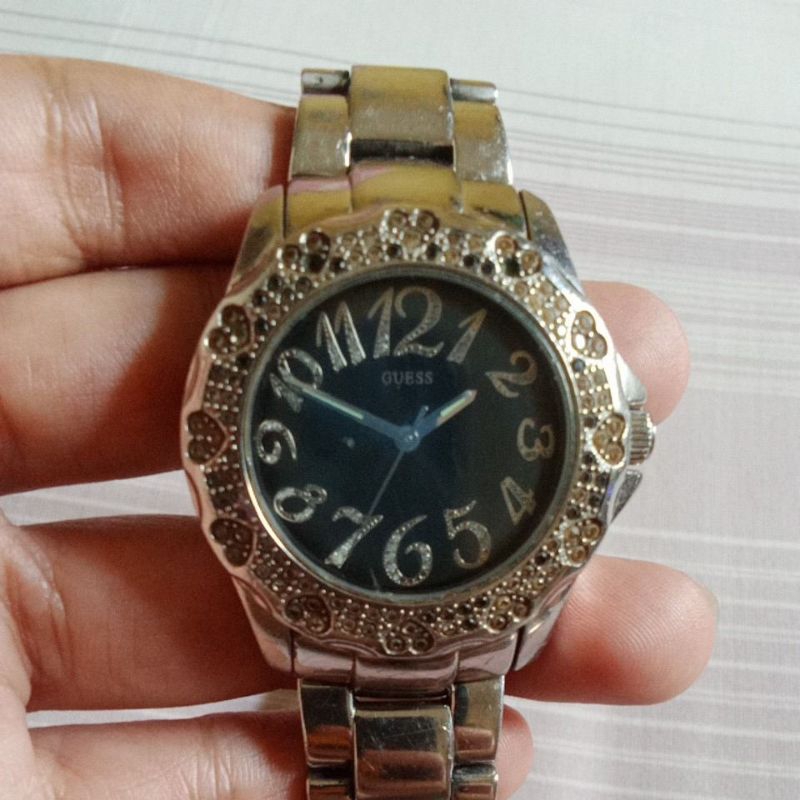 preloved jam tangan guess ori