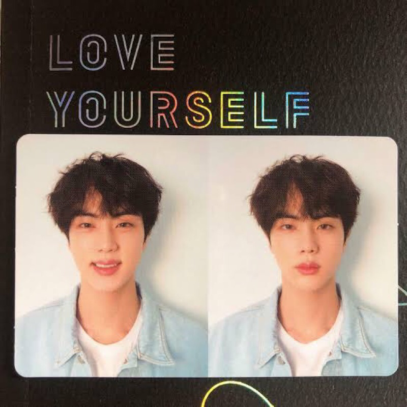 Photocard PC Seokjin Jin Dilan Tear R