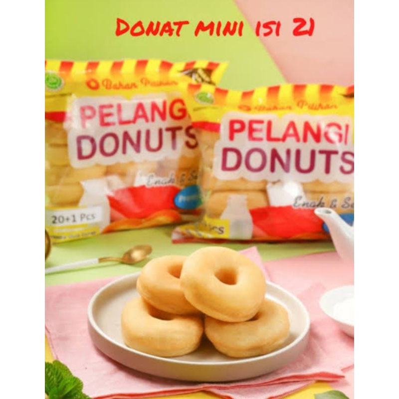 

Donat Mini Pelangi