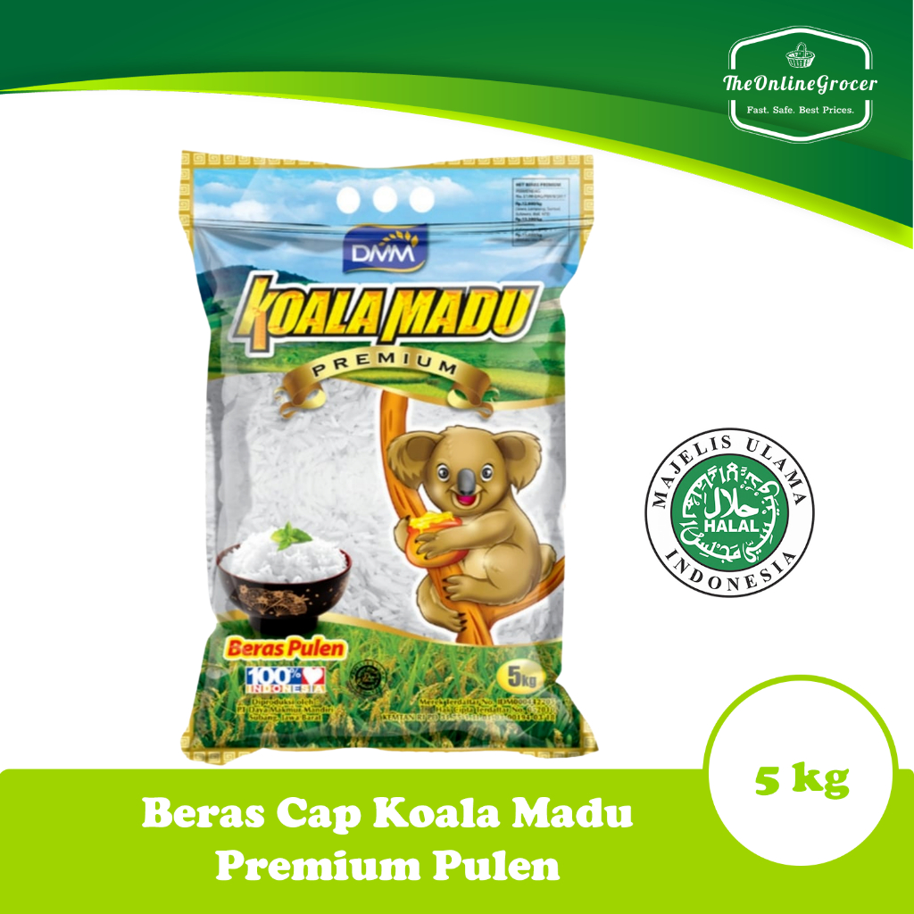 

Beras Cap Koala Madu Premium 5KG