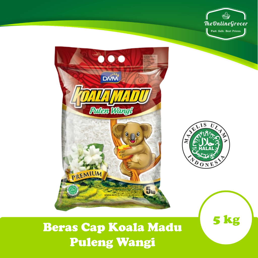 

Beras Koala Madu Pulen Wangi 5KG