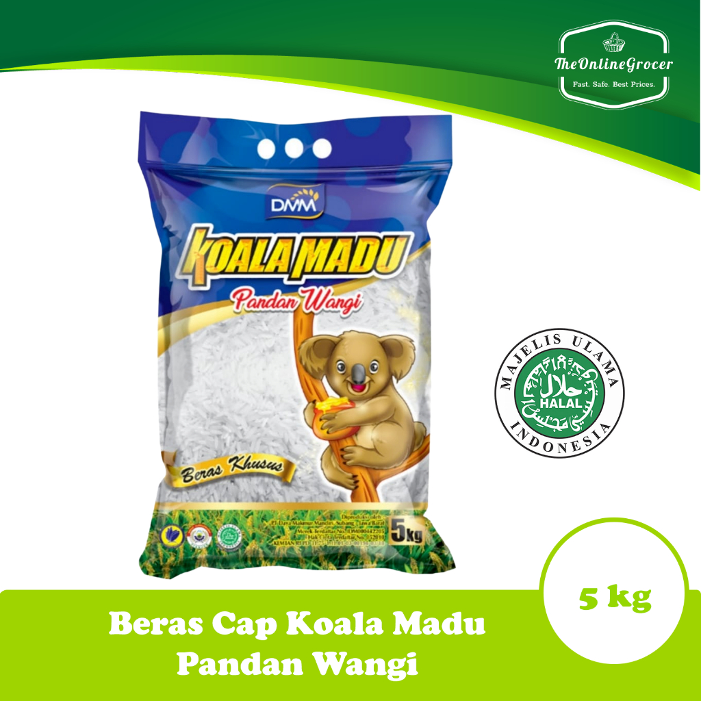 

Beras Koala Madu Pandan Wangi 5KG