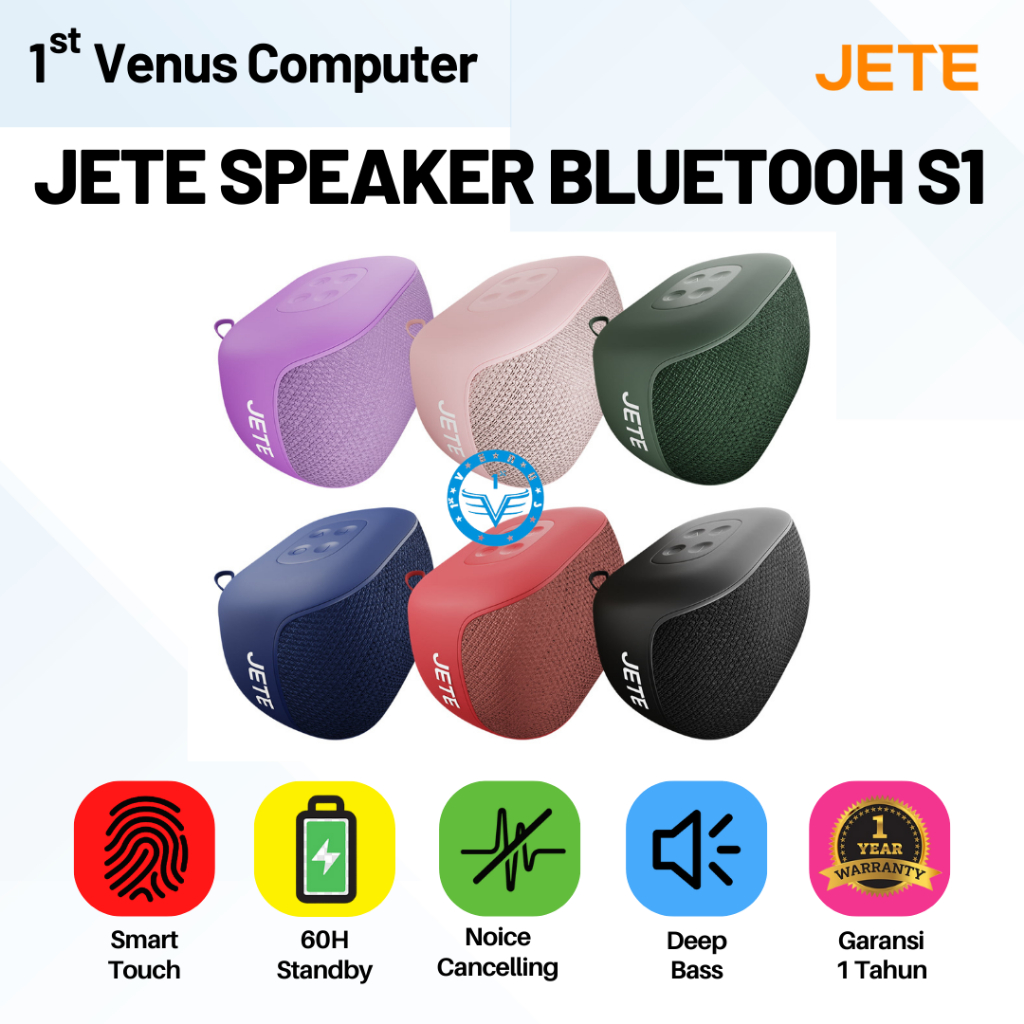 JETE SPEAKER BLUETOOH S1 / SPEAKER BLUETOOTH JETE S1 / JETE-SPK01