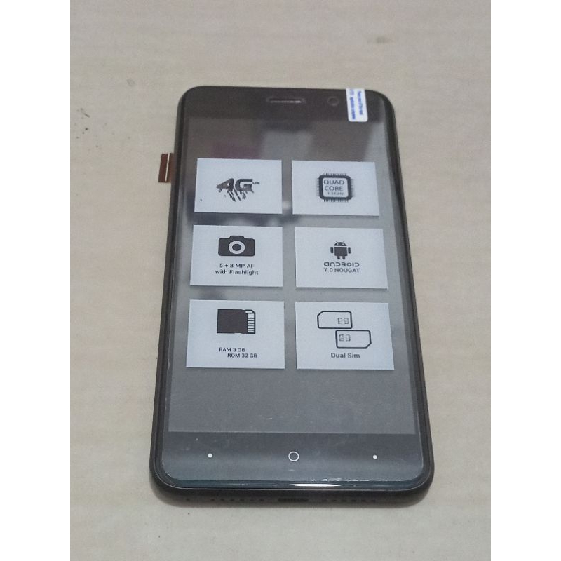 LCD Touchscreen Frame Fullset Mito A39 Ram 3Gb Layar 5 Inch