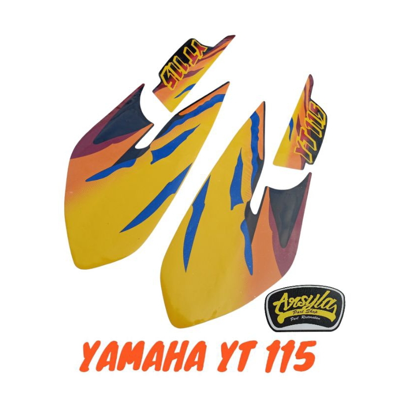 striping sticker Yamaha yt 115  YT115
