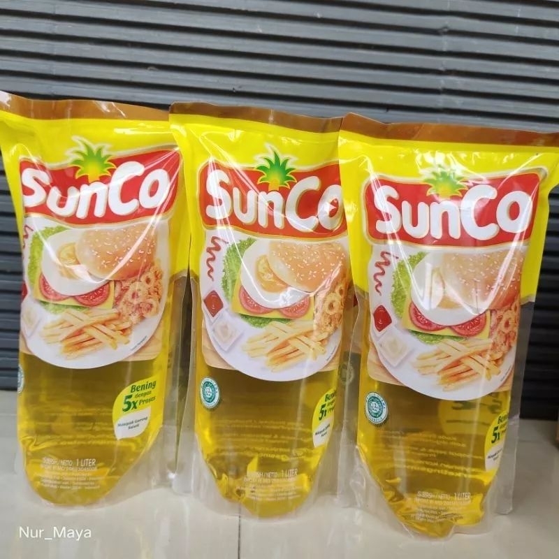 

MINYAK GORENG KEMASAN 1 LITER SUNCO / FORTUNE / RANDOM