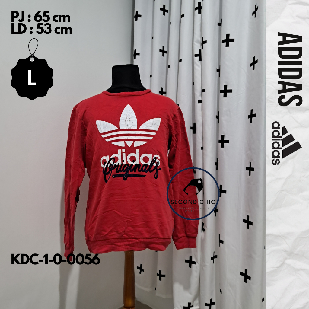 Crewneck ADIDAS ORIGINAL | Crewneck Pria | Sweater ADIDAS | Crewneck branded | Sweater branded