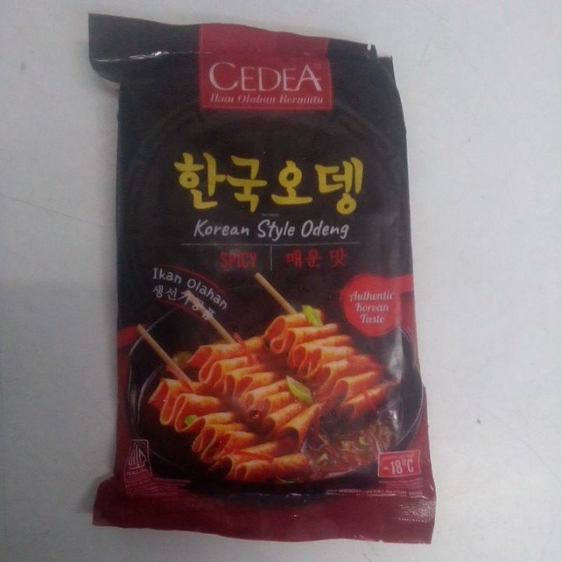 

Cedea Korean Style Odeng Spicy 480gr