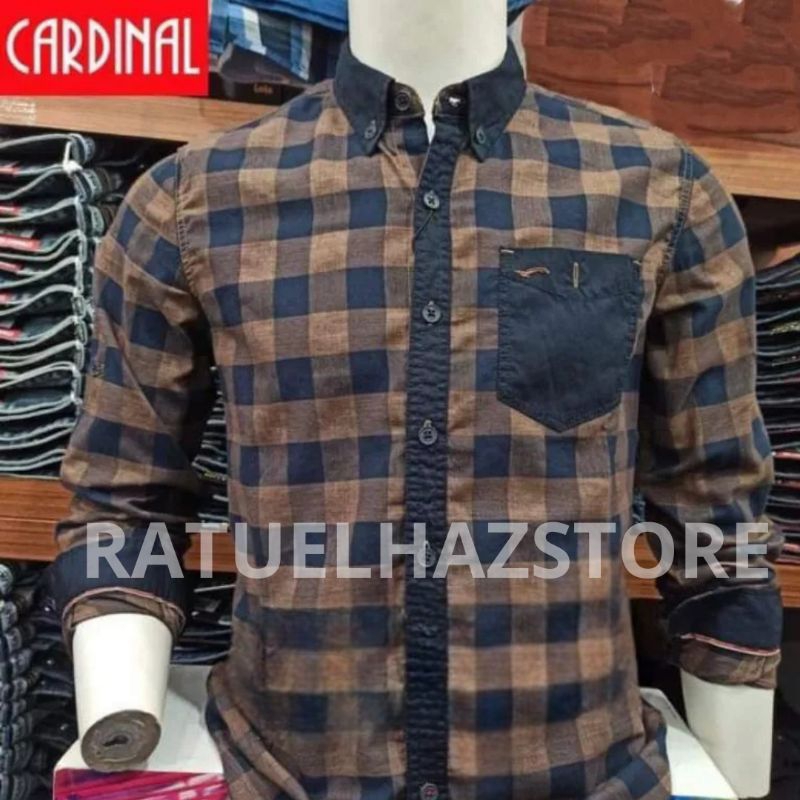 KMEJA CARDINAL JEANS PRIA SLIMFIT