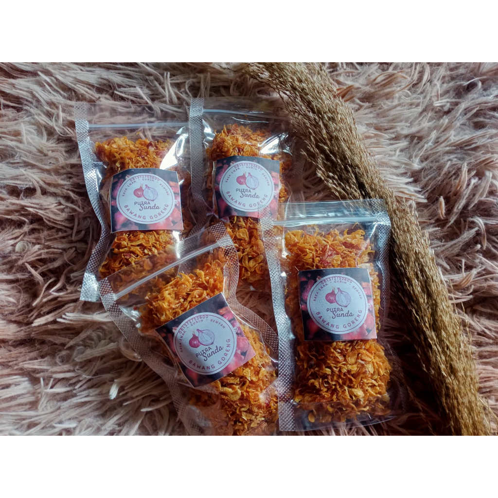 

BAWANG GORENG RENYAH GURIH PUTRA SUNDA 50gr ORIGINAL