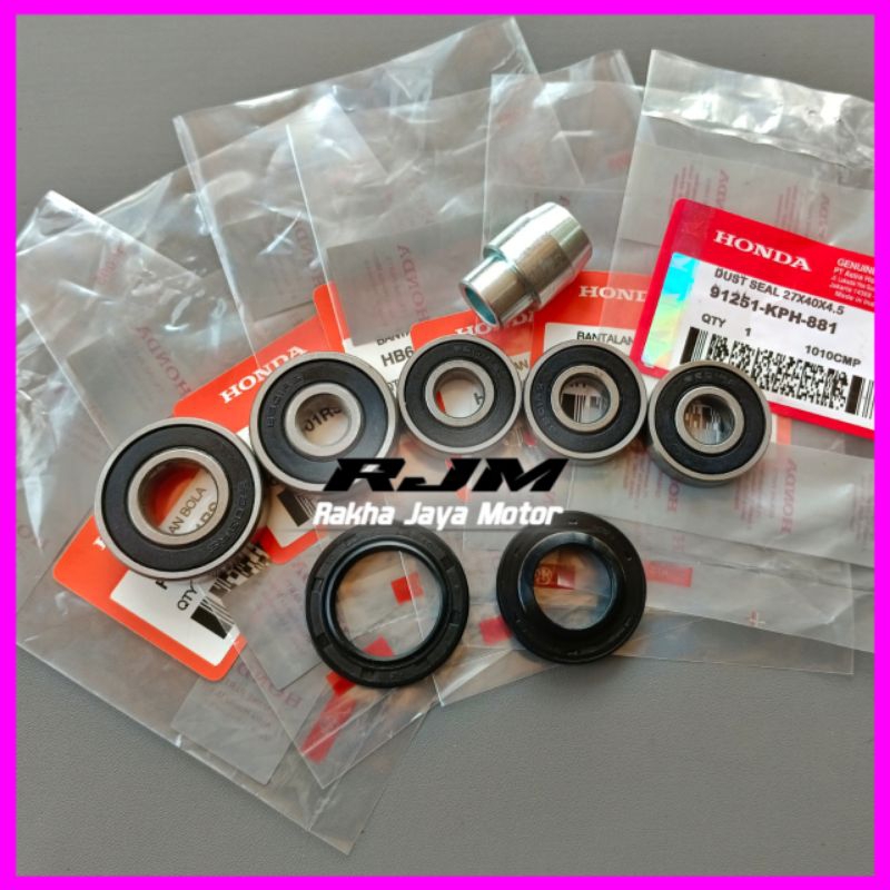 BEARING SEAL BOSH NAP GEAR HONDA ABSOLUTE REVO REVO FI INJEKSI/KARET SEAL SIL PENUTUP BEARING LAHAR 