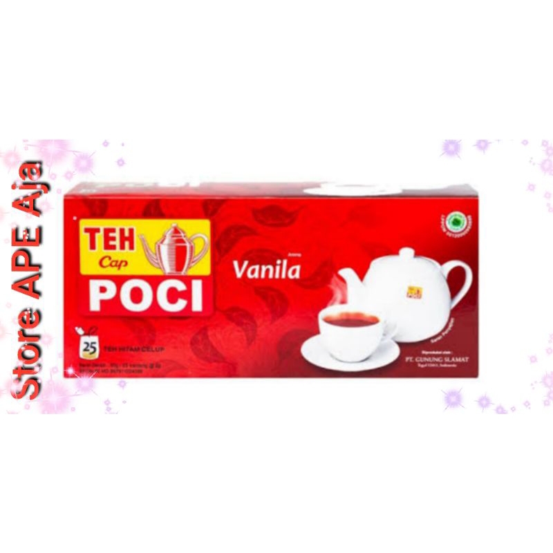 

Teh POCI VANILA [ 2gr X 25 Tea Bags ]