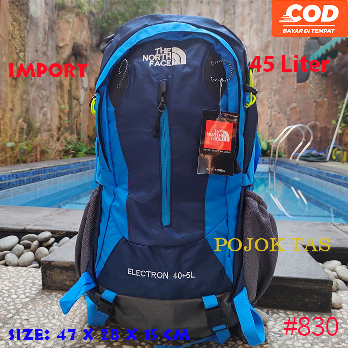 Tas Ransel Punggung  Outdoor Hiking Camping Waterproof Backpack 45Liter