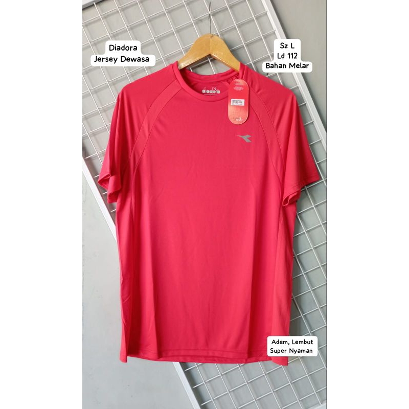 Kaos Jersey Unisex Original Brand Diadora