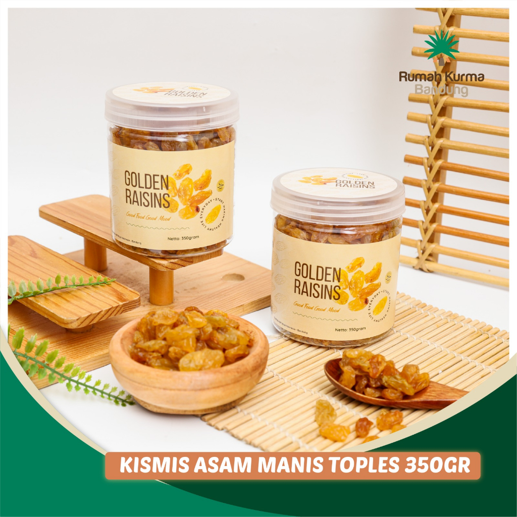 

Ygshop17 Kismis Golden Raisin Organik Premium / Kismis Asam Manis Oleh-Oleh Haji Dan Umroh
