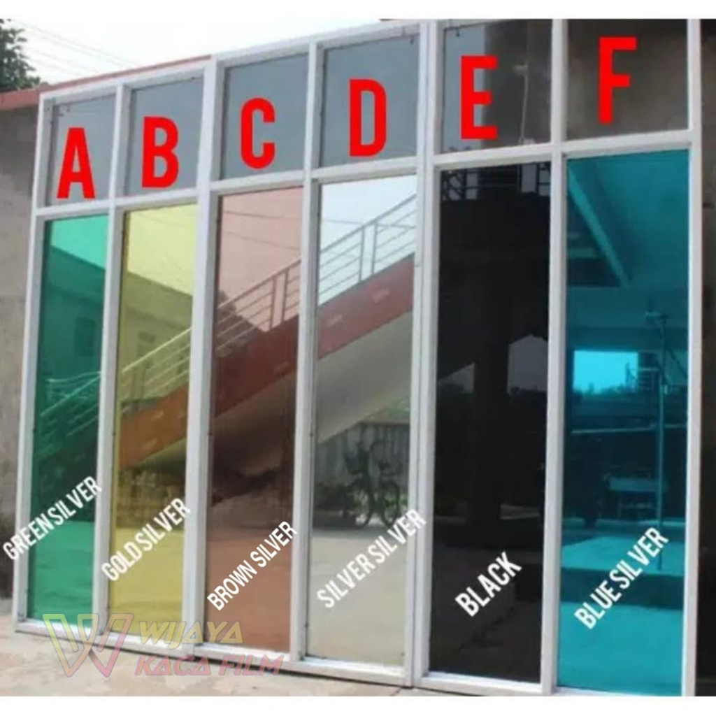 Wijayakacafilm - KACA FILM ONE WAY PEREDAM PANAS Kaca film one way silver silver black silver