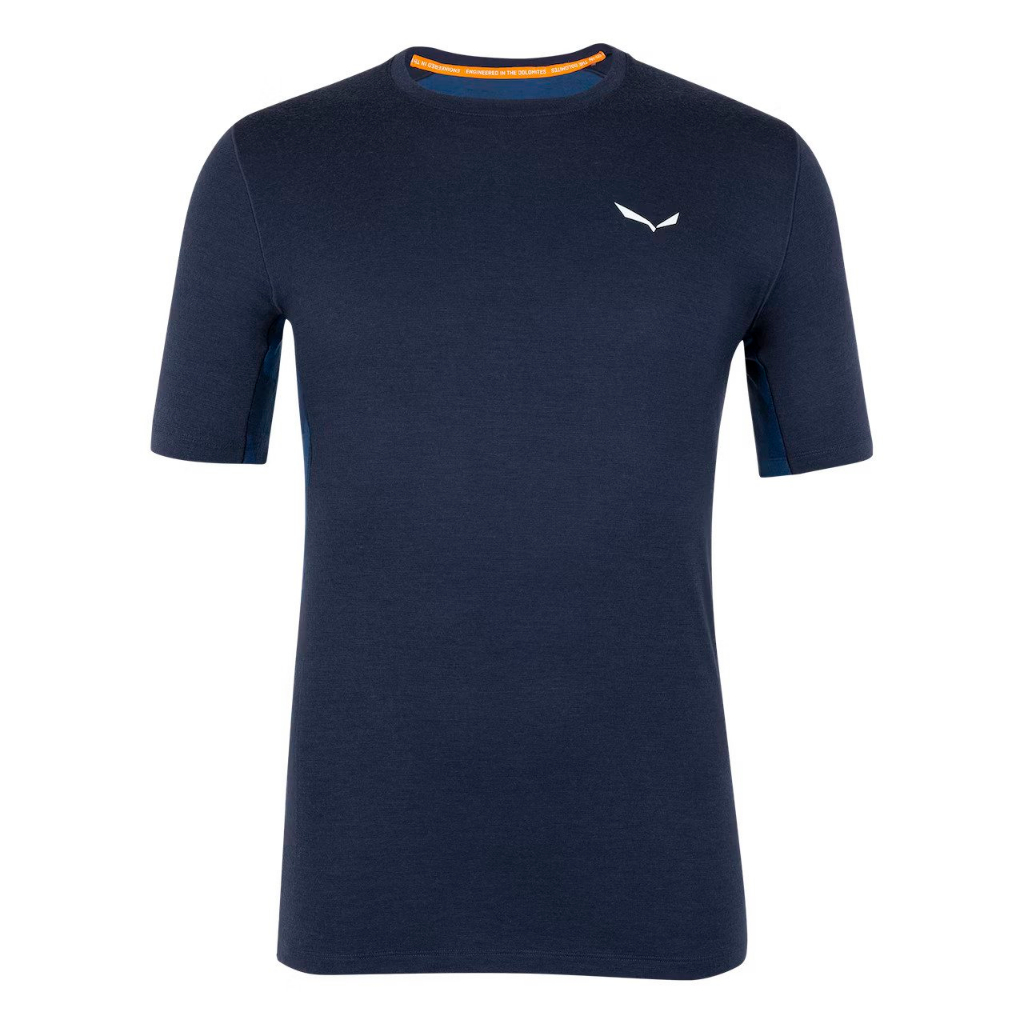 Baselayer Salewa Cristallo Alpine Merino Men T-Shirt