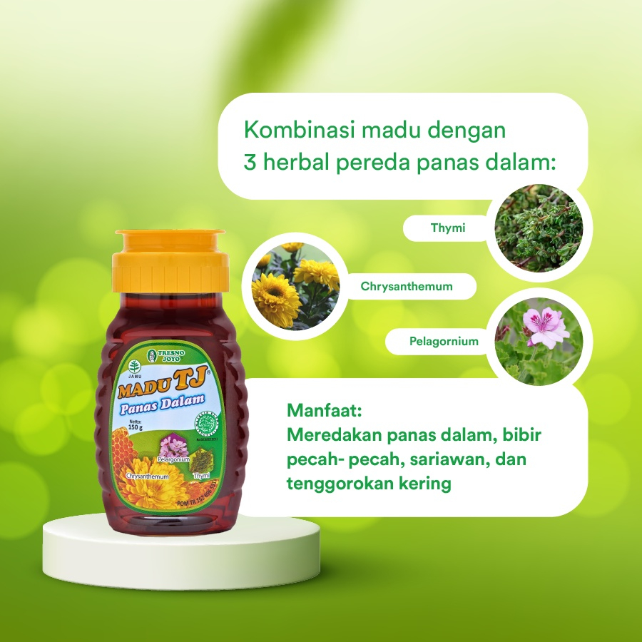 

Madu TJ Panas Dalam 150 g