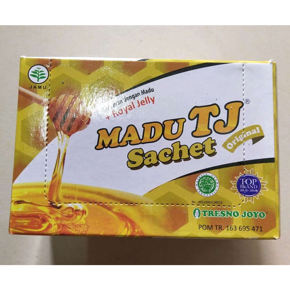 

madu tj original 12 sachet