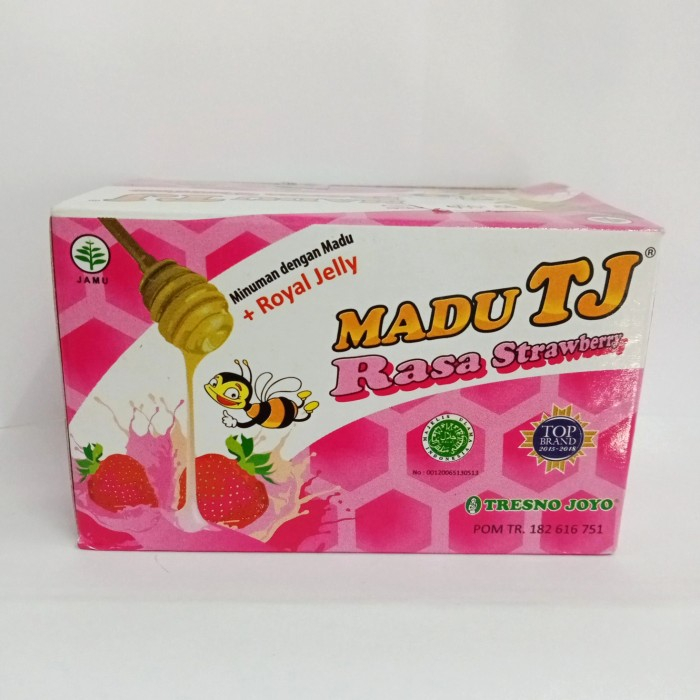 

Madu TJ strawberry 12 Sachet