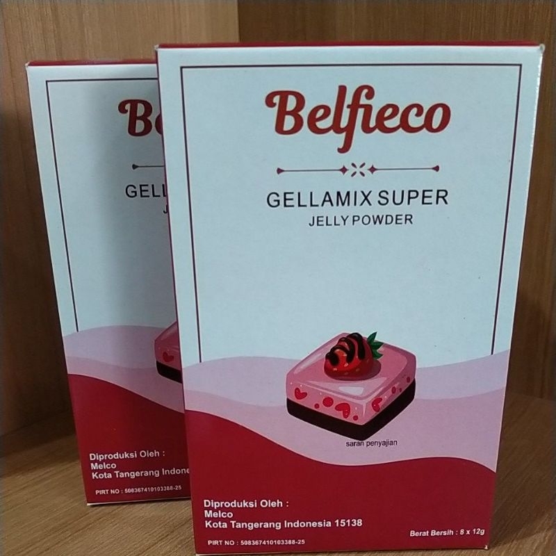 

GELAMIX BELFIECO JELLY POWDER ( 8 X 12 GRAM )