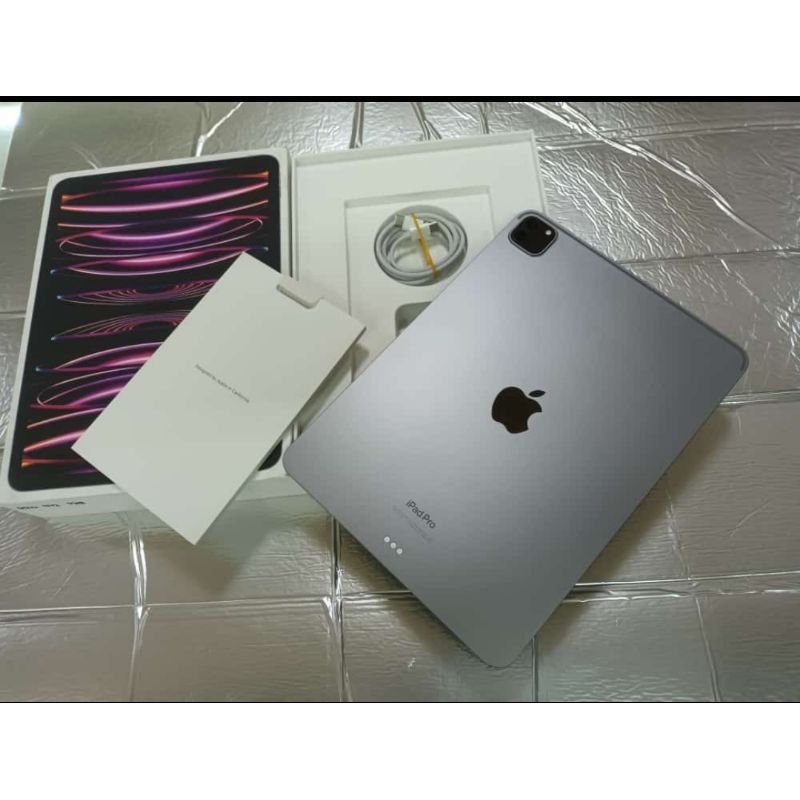 iPad Pro M2 11-inch | WiFi only 128Gb Space gray Garansi apple second
