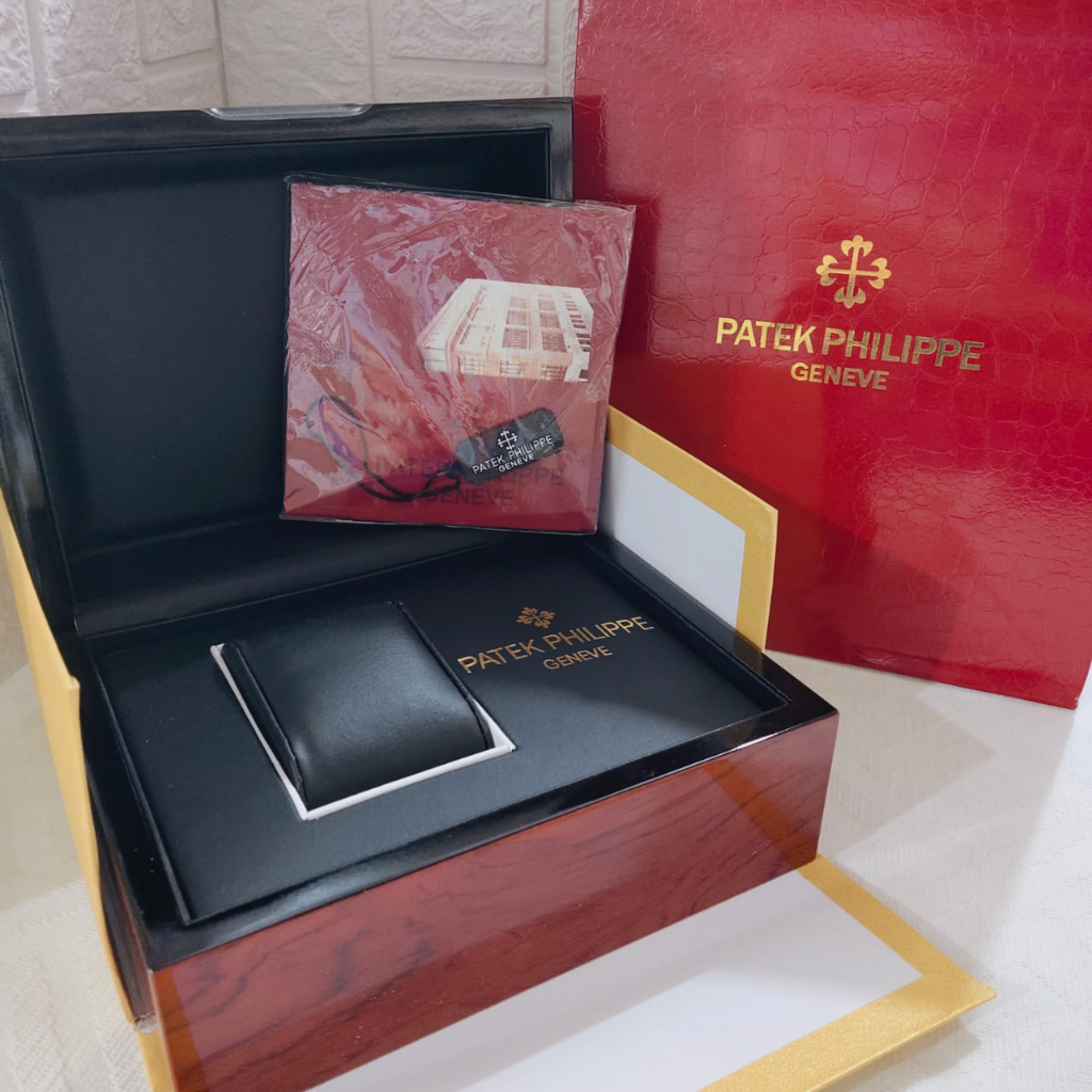 BOX Jam Tangan Patek Philippe Original Berkualitas plus Paperbag