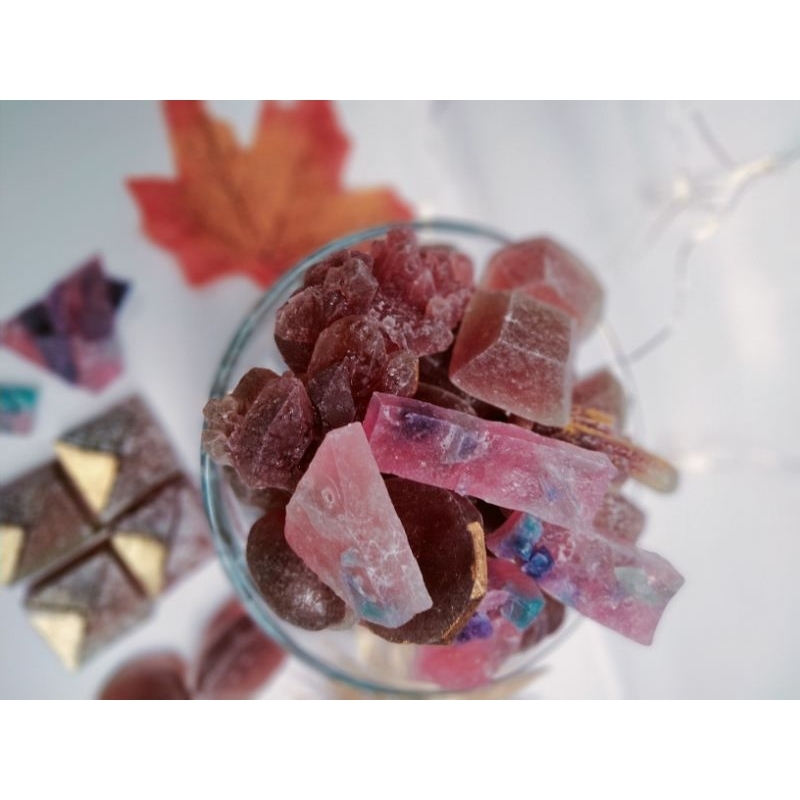 HIBISCUS - BLACK CHERRY KOHAKUTO | EDIBLE CRYSTAL CANDY
