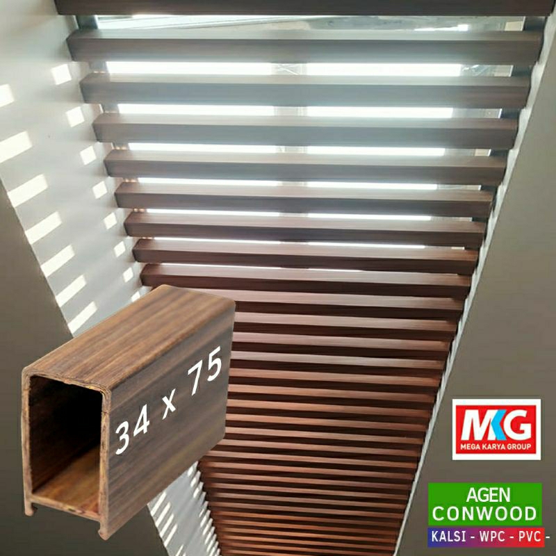 Kisi kisi Duma WPC DUMA klik on Hollow 34 x 75