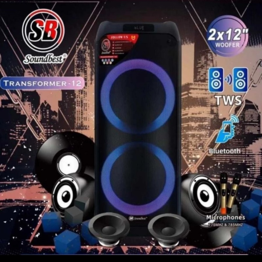 Speaker Portable Wireless Soundbest Transformer 10 / Transformer10