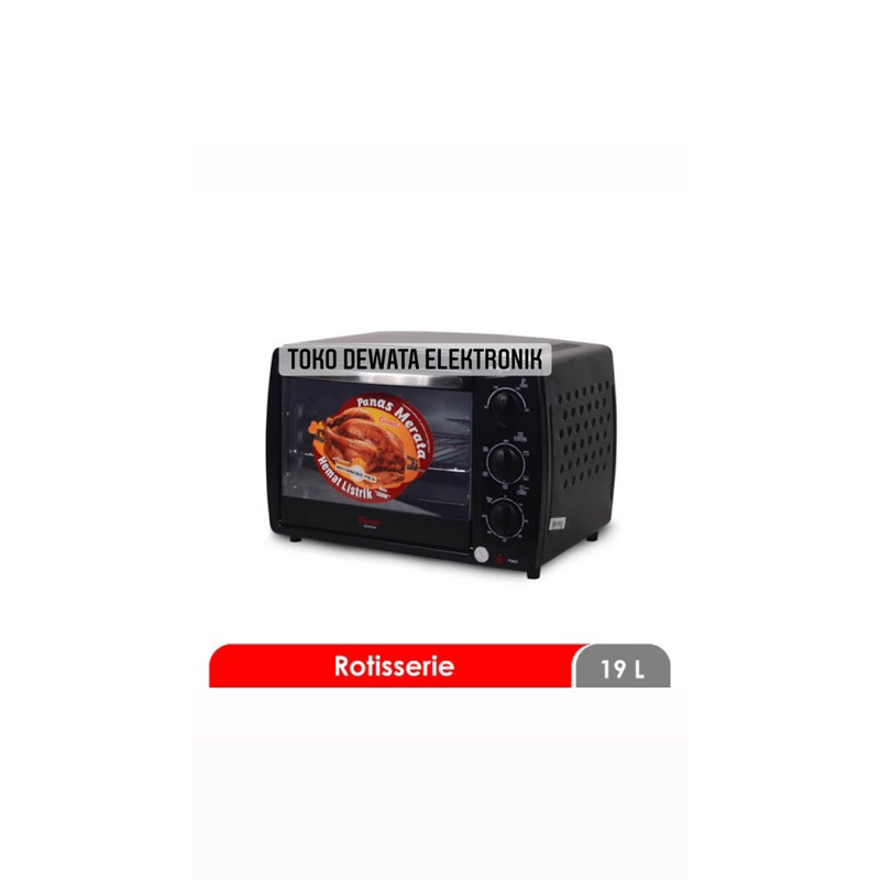 oven listrik Cosmos kapasitas 19liter