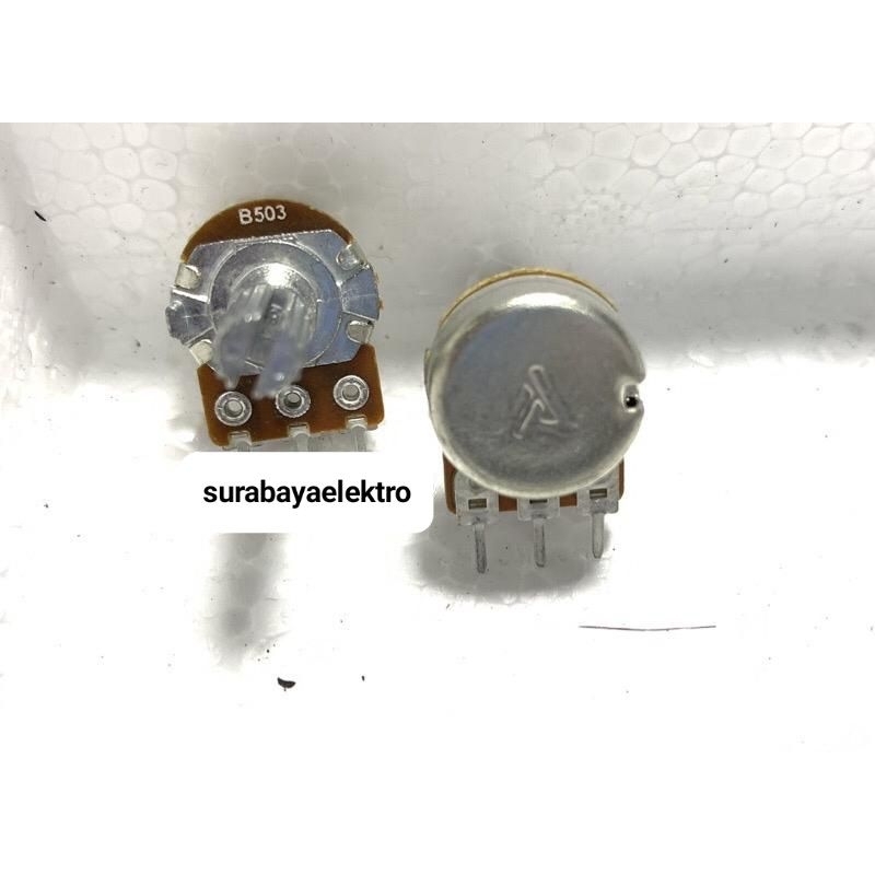 POTENSIO MONO A+/POTENSIO MONO B50K/100K 50K A+ BAGUS