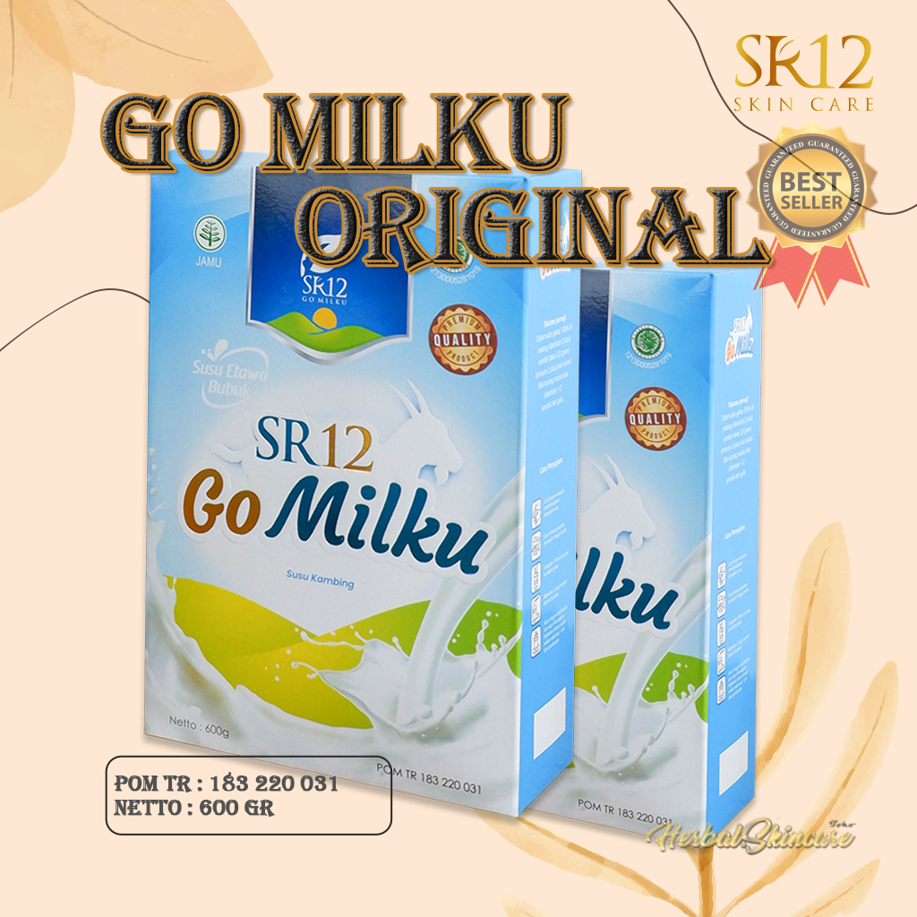 

SR12 HERBAL / GO MILKU SR12 / SUSU KAMBING ETAWA / PLUS MADU / SUSU HERBAL KESEHATAN