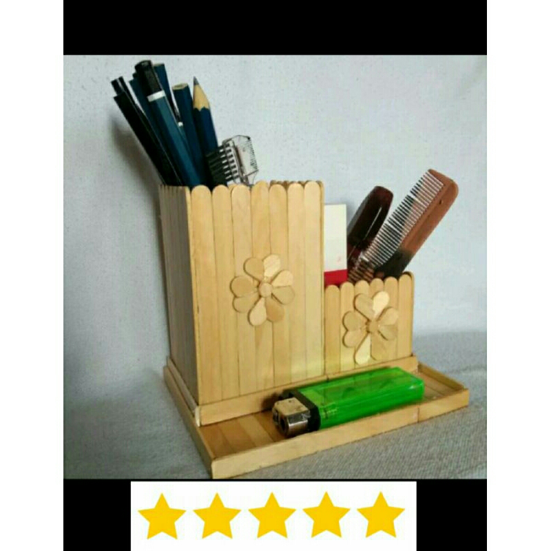 

miniatur tempat bolpoin pensil sisir prakrya stik