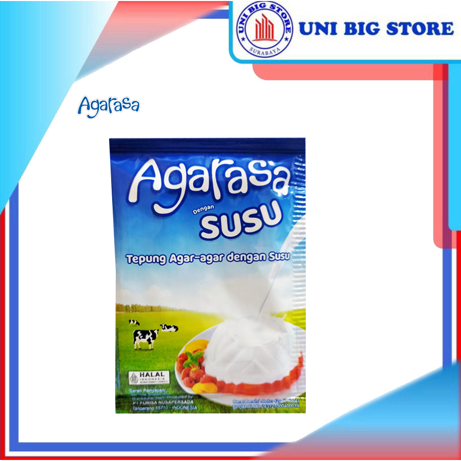 

AGARASA Agar Agar Powder Susu Putih 42 gr