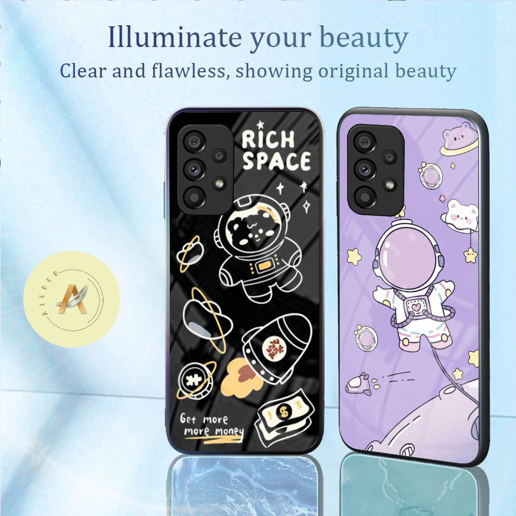 Softcase Glass Samsung A53 A54 A14- GK54 - Case HP Samsung A53 A54 A14 - Case Samsung A53 A54 A14 - 